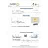 IIGJ Research & Laboratories | GJEPC Report for 6.79 cts Unheated Natural Yellow Sapphire (Pukhraj)