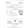IIGJ Research & Laboratories | GJEPC Report for 3.01 cts Unheated Natural Yellow Sapphire (Pukhraj)