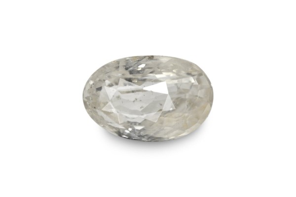 3.52 cts Unheated Natural White Sapphire (White Pukhraj)