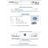 IIGJ Research & Laboratories | GJEPC Report for 3.07 cts Unheated Natural Blue Sapphire (Neelam)