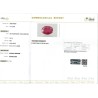 IIGJ Research & Laboratories | GJEPC Report for 2.64 cts Unheated Natural Ruby (Manikya)