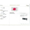 IIGJ Research & Laboratories | GJEPC Report for 2.63 cts Unheated Natural Ruby (Manikya)