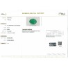 IIGJ Research & Laboratories | GJEPC Report for 3.59 cts Natural Emerald (Panna)