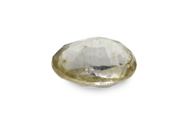 3.26 cts Unheated Natural White Sapphire (White Pukhraj)