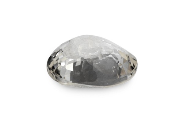 3.04 cts Unheated Natural White Sapphire (White Pukhraj)