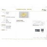 IIGJ Research & Laboratories | GJEPC Report for 4.04 cts Unheated Natural Yellow Sapphire (Pukhraj)