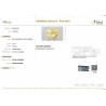 IIGJ Research & Laboratories | GJEPC Report for 3.51 cts Unheated Natural Yellow Sapphire (Pukhraj)