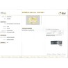 IIGJ Research & Laboratories | GJEPC Report for 3.14 cts Unheated Natural Yellow Sapphire (Pukhraj)