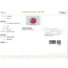 IIGJ Research & Laboratories | GJEPC Report for 2.36 cts Unheated Natural Ruby (Manikya)
