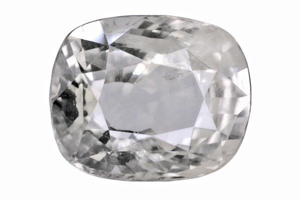 5.22 cts Unheated Natural White Sapphire (White Pukhraj)