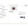 IIGJ Research & Laboratories | GJEPC Report for 3.35 cts Unheated Natural Ruby (Manikya)
