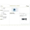 IIGJ Research & Laboratories | GJEPC Report for 3.22 cts Unheated Natural Blue Sapphire (Neelam)