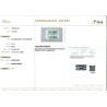 IIGJ Research & Laboratories | GJEPC Report for 4.39 cts Natural Emerald (Panna)