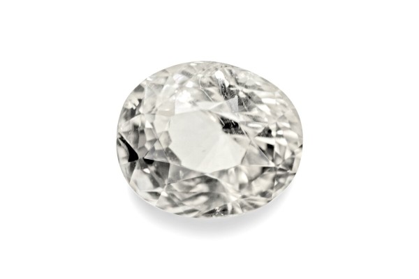4.51 cts Unheated Natural White Sapphire (White Pukhraj)