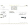 IIGJ Research & Laboratories | GJEPC Report for 4.51 cts Unheated Natural White Sapphire (White Pukhraj)