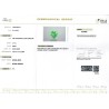 IIGJ Research & Laboratories | GJEPC Report for 3.14 cts Natural Emerald - Colombia (Panna)