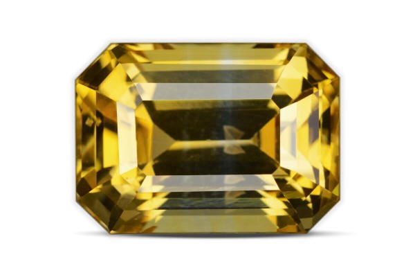 8.3 cts Unheated Natural Yellow Sapphire - Srilanka (Ceylon) (Pukhraj)