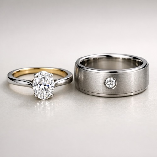 natural diamond  engagement ring