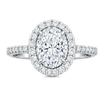oval diamond ring