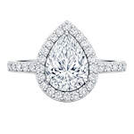 pear  diamond ring
