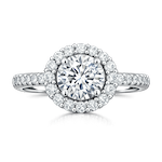 round diamond ring