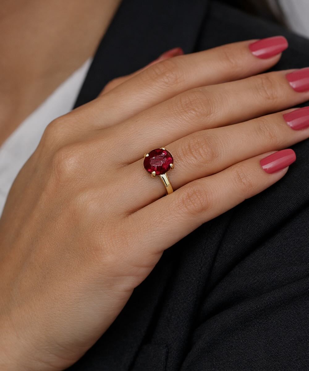 Elegant Ruby Ring